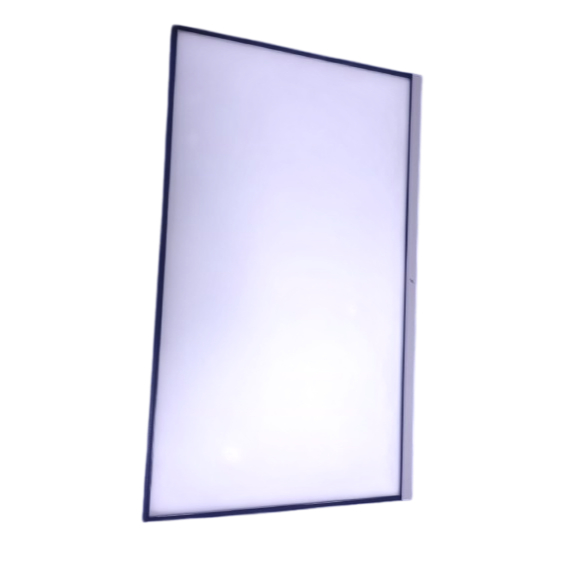 plafon luminaria led monitor 55x32 feita de monitor de led suporte sobrepor
