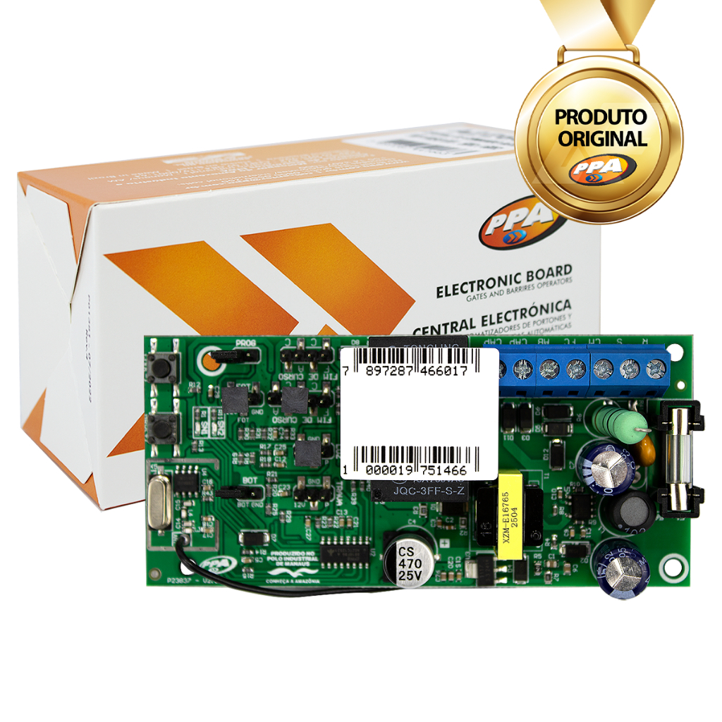 Central De Comando Motor Placa Agility Pop Freio Bivolt Ppa