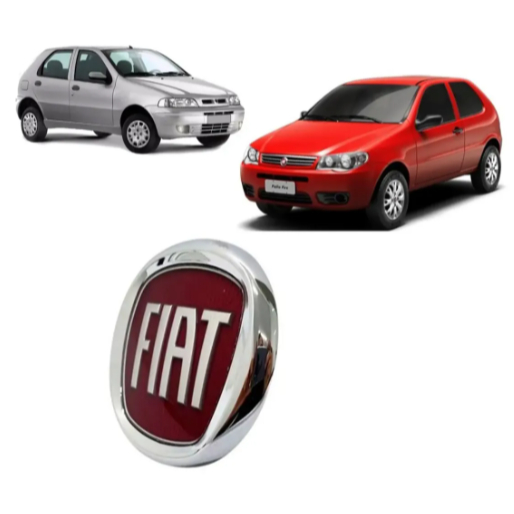 EMBLEMA DA GRADE FRONTAL FIAT UNO/ PALIO 2005/  SIENA/ STRADA 2004/ 16
