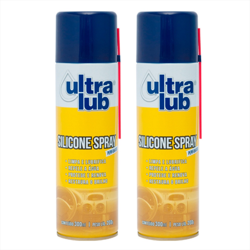 Lubrificante Spray Ultralub Lubrificante Carros e Painéis Lubrifica Bicicleta Fechadura e Dobradiça