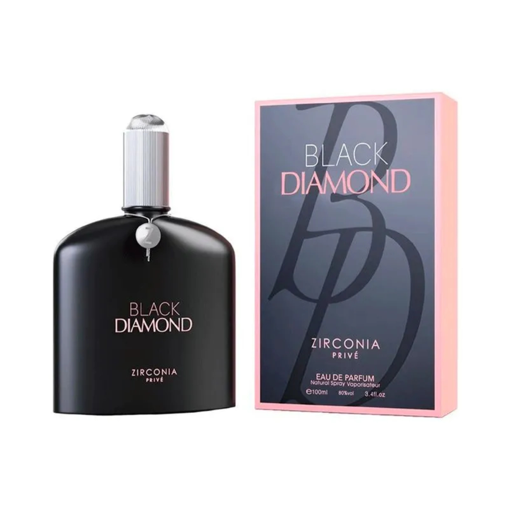 Perfume Zirconia Privé Black Diamond Eau De Parfum Feminino 100ml