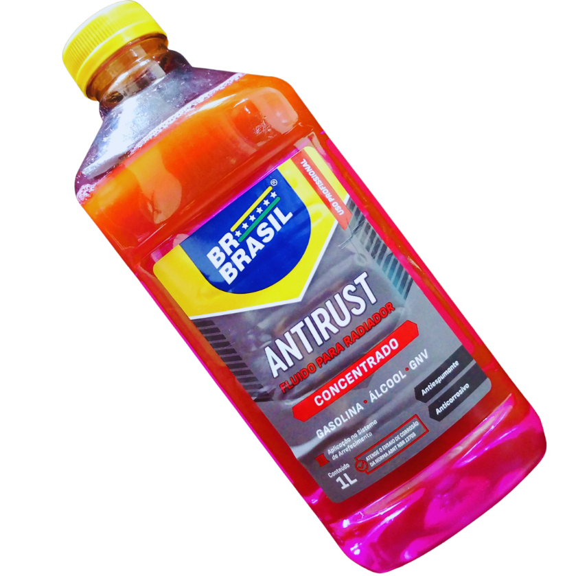 Antirust Fluido Para Radiador CONCENTRADO 1 Litro ROSA Uso Profissional BRBrasil · foto 2