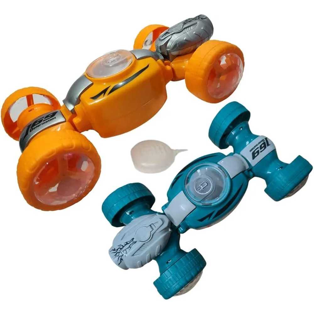 Carro De Controle Remoto Spray Twist Stunt Car 169 Deformation