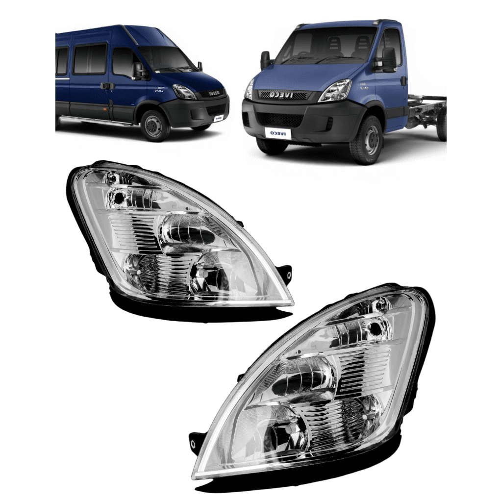 Farol Iveco Daily 2008 À 2020 Foco Duplo