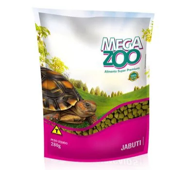 MEGAZOO EXTRUSADA JABUTIS - 280GR