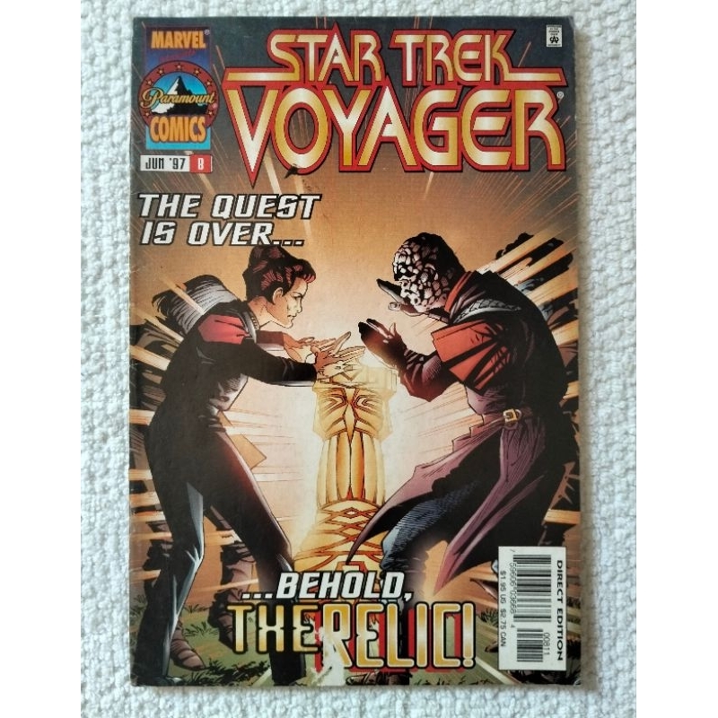 Star Trek: Voyager (1996) /Marvel Comics #8 Jun '97 The Relic! (Original Americana) Importada