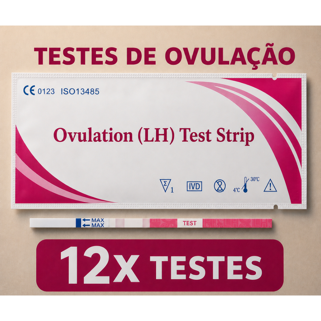 Teste de Ovulação Test Strip 12 Unidades