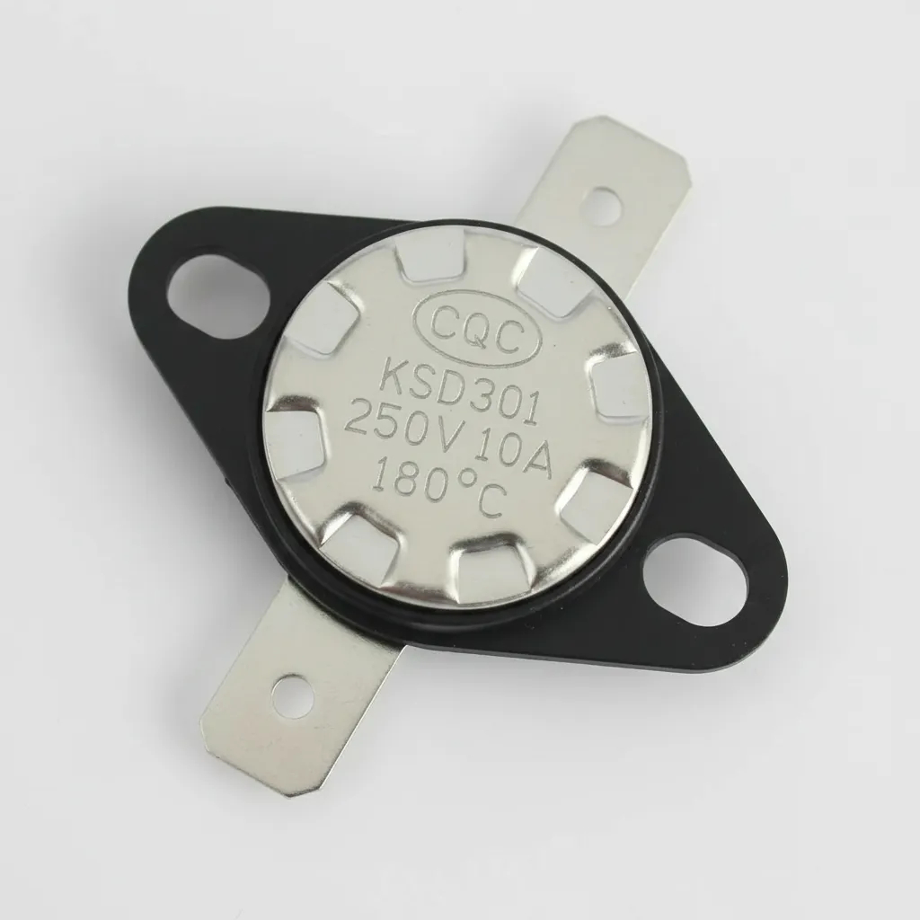 Termostato Baquelite Ksd 301 180 Graus 10 Amperes 250v N/f