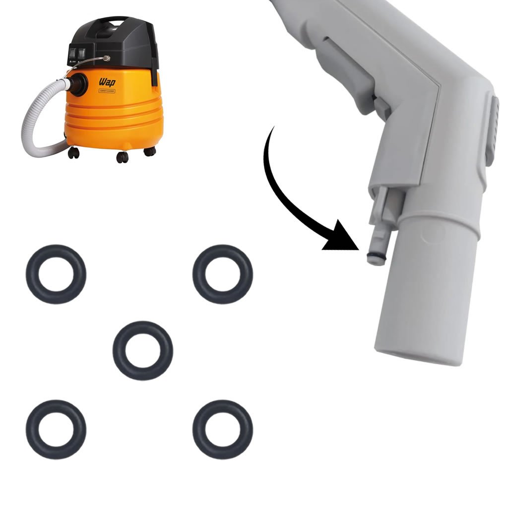 Kit Anel Oring Vedação Compatível Com Extratora Wap Carpet Clean