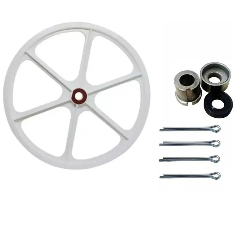 Polia Agitador Colormaq 9kg/15kg Com Kit Bucha + 01 Cupilha