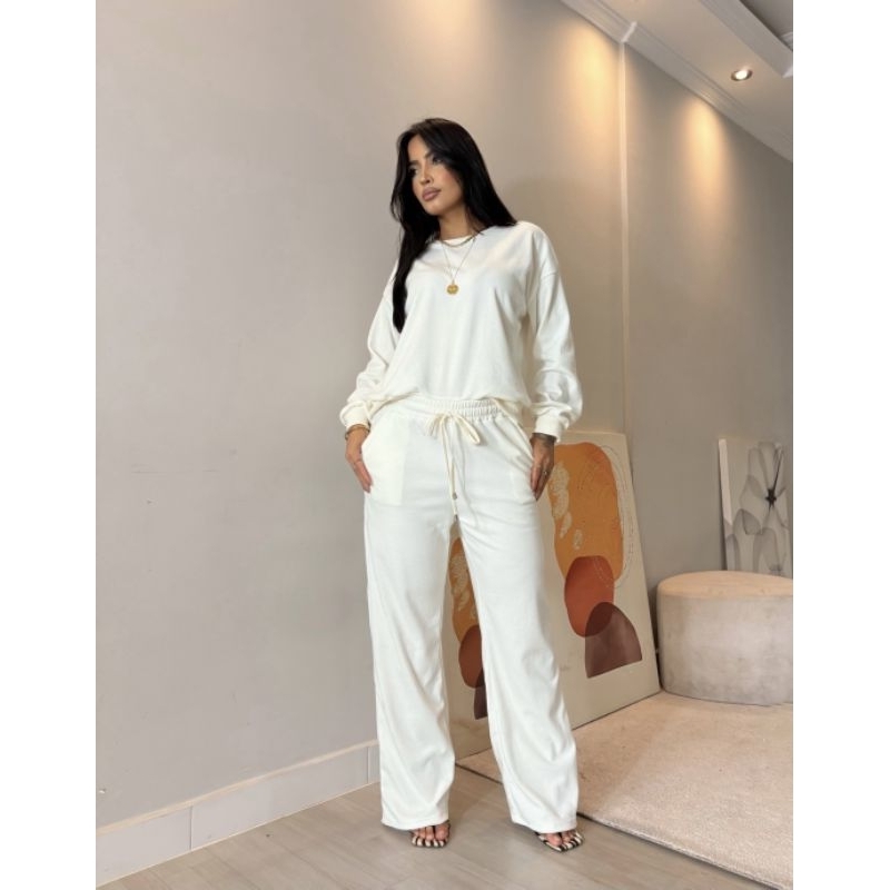 Conjunto Moleton Feminino inverno super confortável