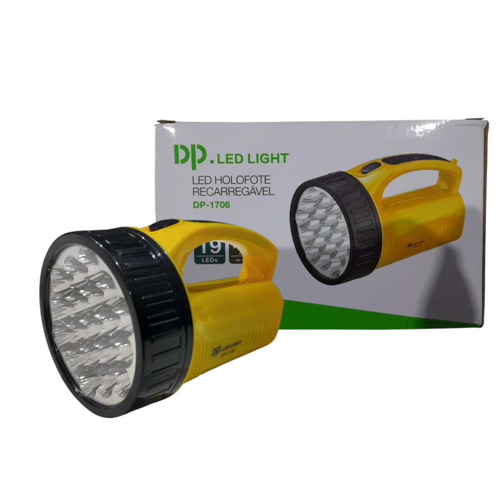 LANTERNA HOLOFOTE LANTERNA LED LANTERNA POTENTE LANTERNA CAMPING LANTERNA DP-1706