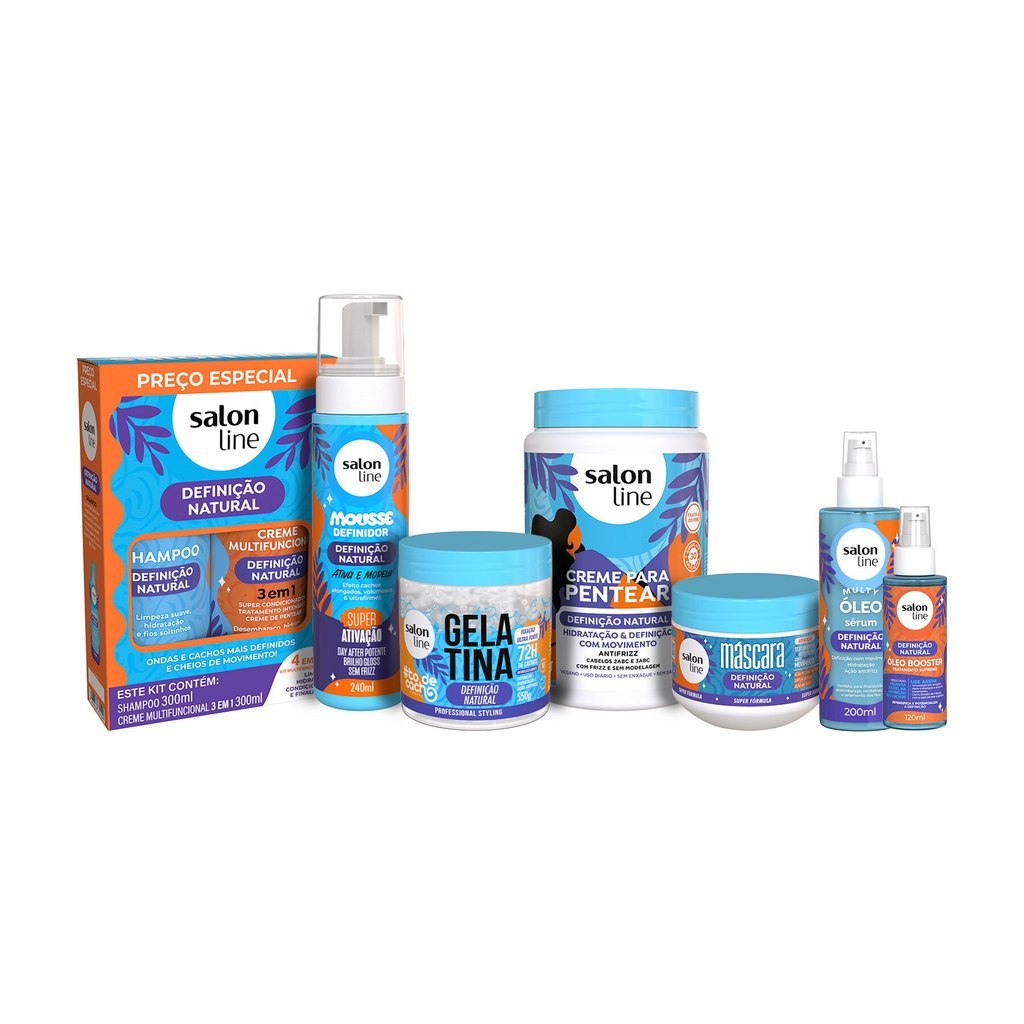 Kit Definição Natural Lavagem e Finalização