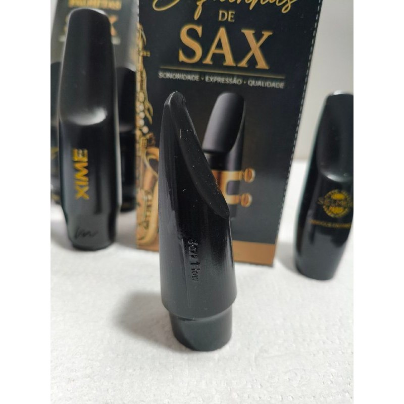 Boquilha Sax Alto Henri Selmer Paris Jazz Flow 1.9mm Som Jazz Moderno Projeção e Controle