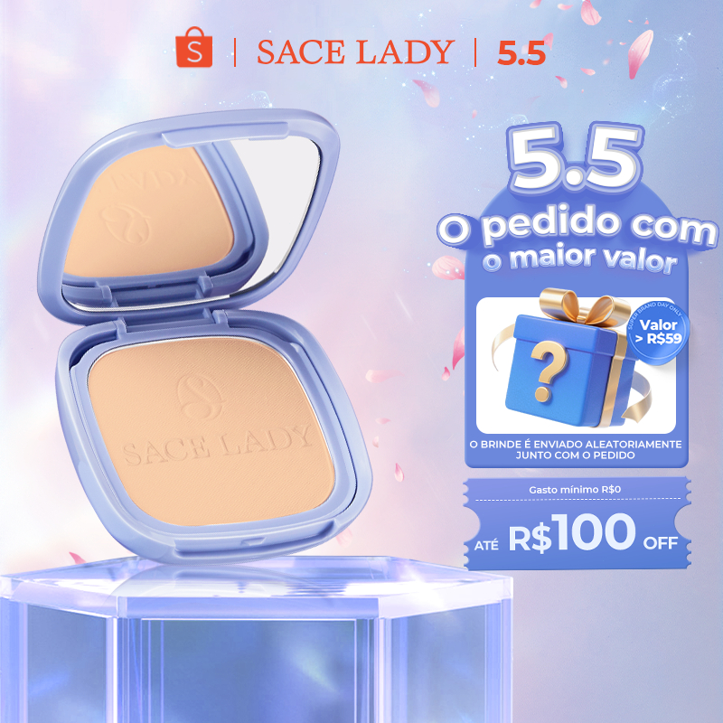 Pó Facial Pérola SACE LADY FPS 30PA+++ Controlo de Óleo