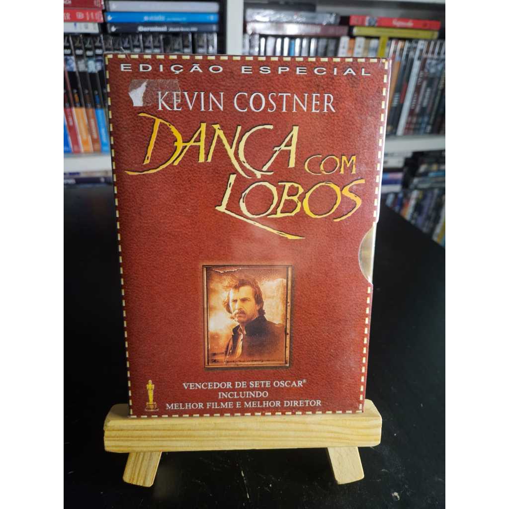 DVD Dança com Lobos - Duplo - Com Luva - Dublado - Lacrado - Kevin Costner