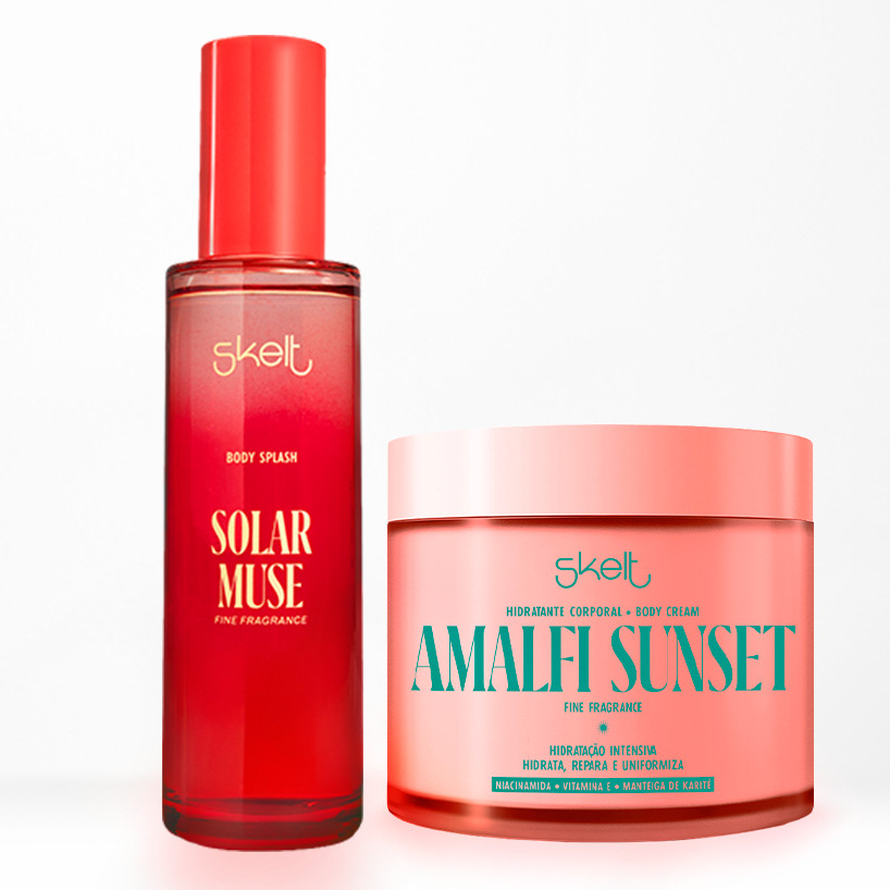 Kit Body Splash Solar Muse + Body Cream Amalfi Sunset
