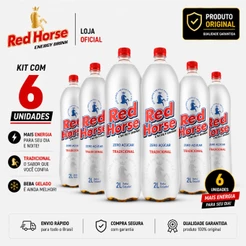 Energético Red Horse Zero Tradicional 2 Litros Energy Drink