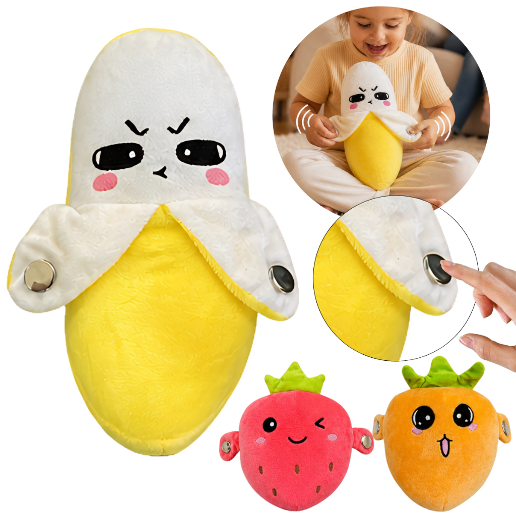 Brinquedo Musical Interativo Por Indução Urso Pelucia Toca Musica por Toque Sensor - Brinquedos de Pelúcia para bebes