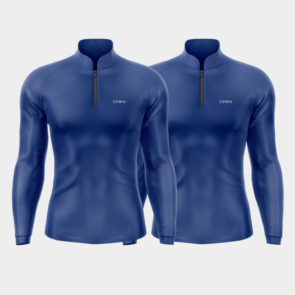Kit 2 Camisas Camisetas Masculina Esportiva Motoboy Campo Pesca Proteção UV