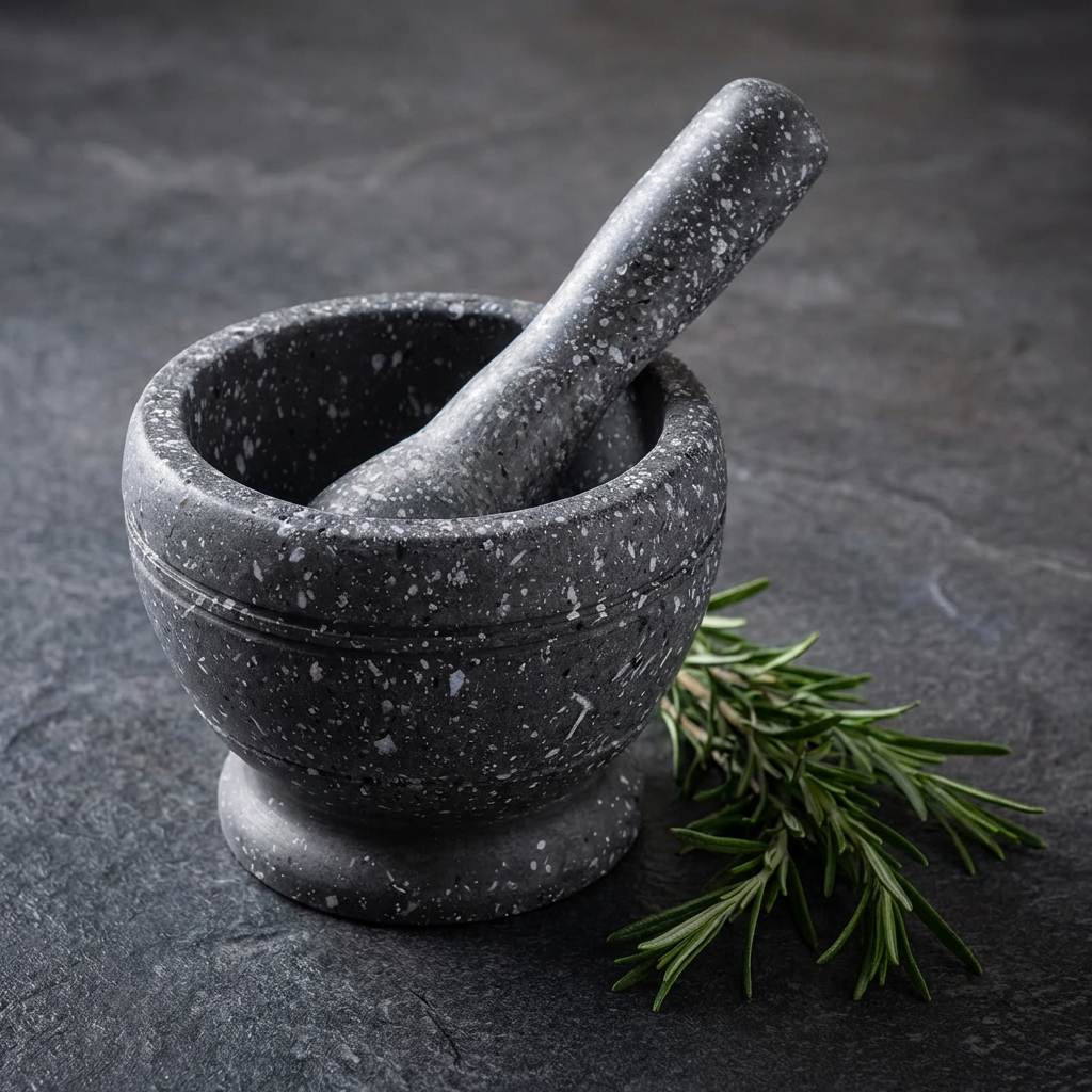 Moedor De Temperos Manual Socador De Alho Robusto Com Cabo Ergonômico Triturador Condimentos Plus