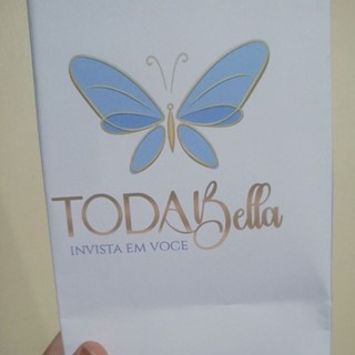 Sacola na vertical personalizada com sua LOGO/ SACOLA PARA MAKE/ PERFUMES/COSMÉTICOS/ACESSÓRIOS