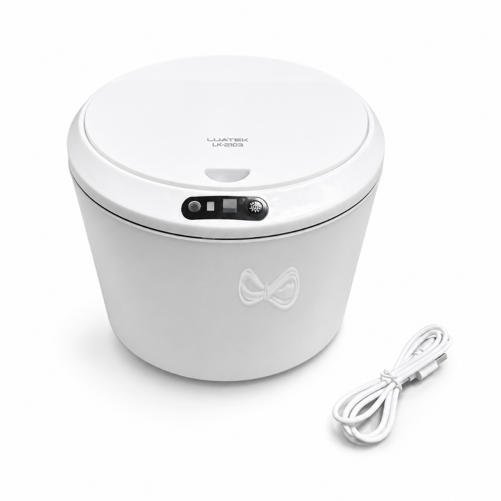 Lixeira Inteligente Automática 3 Litros para Pia Cozinha Banheiro Lavabo Silenciosa Moderna