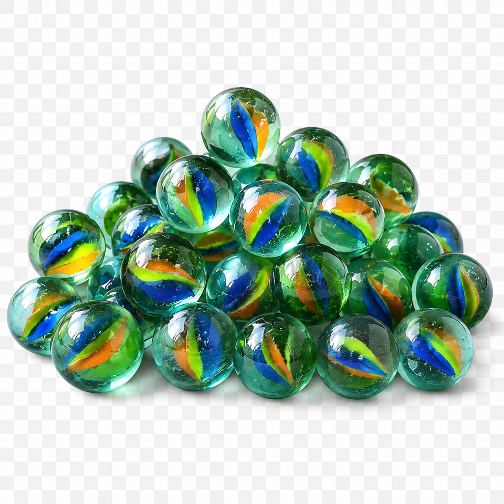 20 Bolão Gude America importada Bolinha peteca fubeca birosca vidro decoração escalda pés