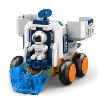 Spacecraft Astromóvel, Nave espacial, Foguete com bonequinho Astronauta Brinquedos De Exploração/