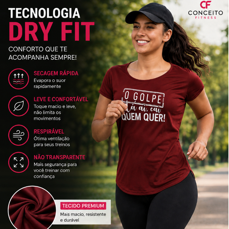 Camiseta Fitness Feminina Long Line Academia Confortável
