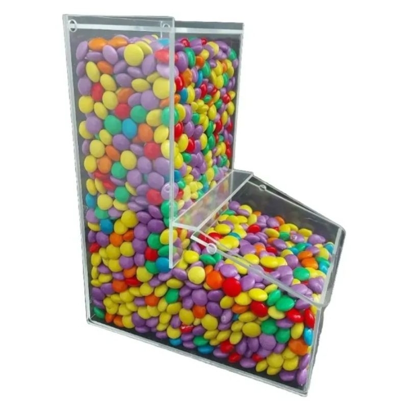 Pote para açaí, sorvete e quiosques kit com 4 unidades mini torre