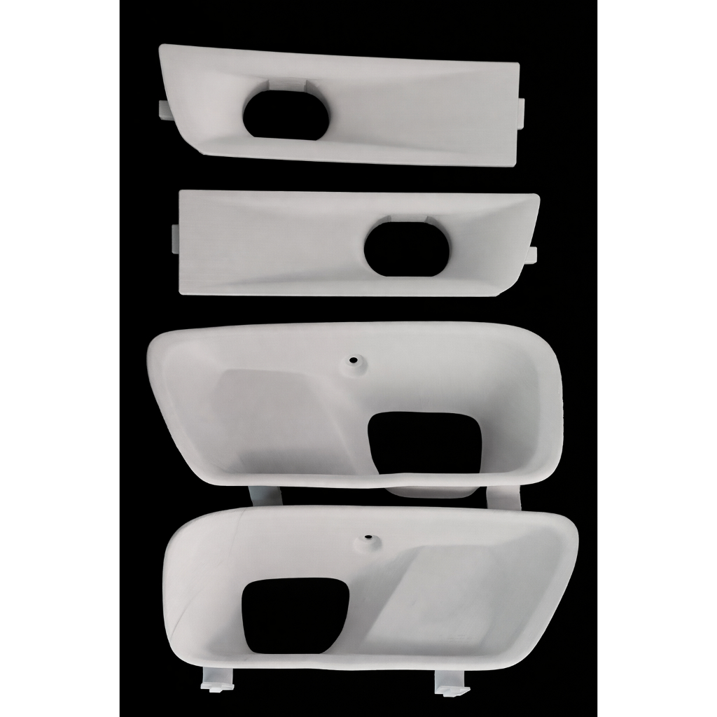 Kit Air Intake + Intake Inferior Vw Golf Mk3 Branco