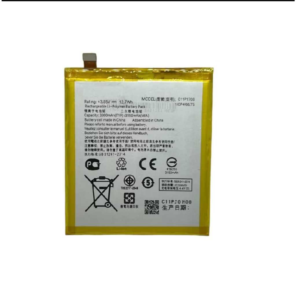 BATERIA C11P 1511 ZENFONE 4 SELFIE ZD553KI AMARELA NOVA + GARANTIA