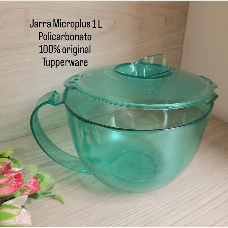Tupperware® Jarra Microplus 1 Litro Policarbonato -  100% ORIGINAL