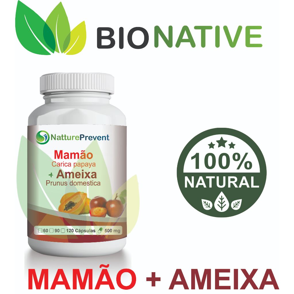 EssênciaVitalis AmeiVit & Associações 500mg 60 / 90 / 120 cápsulas - Suplemento Alimentar - BIONATIVE