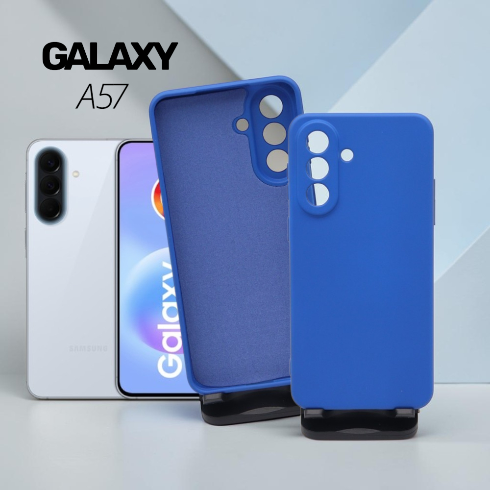 Capa Silicone para Galaxy A57 com Proteção de Câmera Anti Impacto