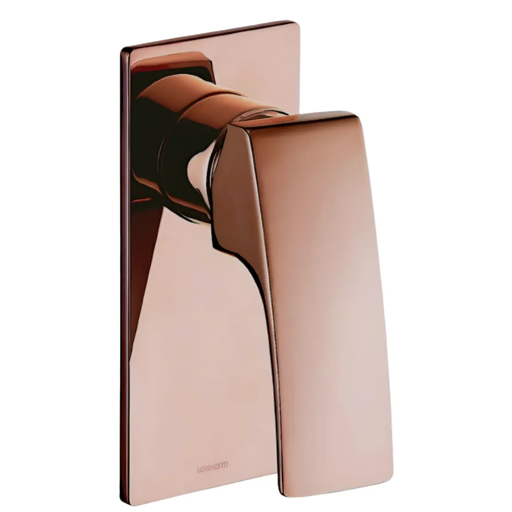 Misturador Lorenzetti Monocomando Rosê Para Chuveiros - Mod Lorenlike 2993 R89