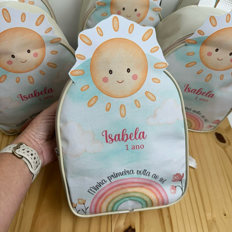 Mochilinha personalizada 3D- lembrancinha de aniversário FAZEMOS TODOS OS TEMAS