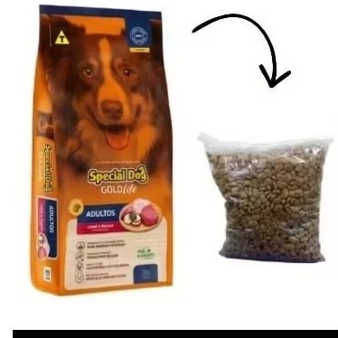 Ração Special Dog Gold Carne e Frango Granel 2kg Cachorro