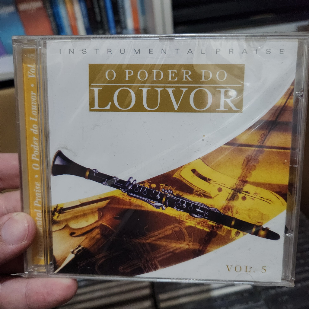 CD INSTRUMENTAL PRAISE - O PODER DO LOUVOR VOL 5 - LACRADO
