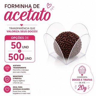 50~500 FORMINHAS DE ACETATO BASE ABA REDONDA PARA DOCES FESTA ANIVERSÁRIO CASAMENTO  DEBUTANTE
