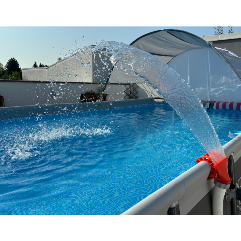 Cascata Para Piscina De Armação Encaixe Direto Na Mangueira
