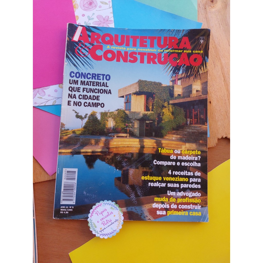 Revista Arquitetura e Construção - Ano 11 - nº5 - maio de 1995