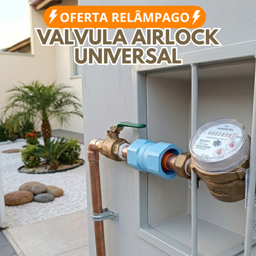 Bloqueador de Ar Universal Valvula Airlock Economize até 50% Na Sua Conta de Agua