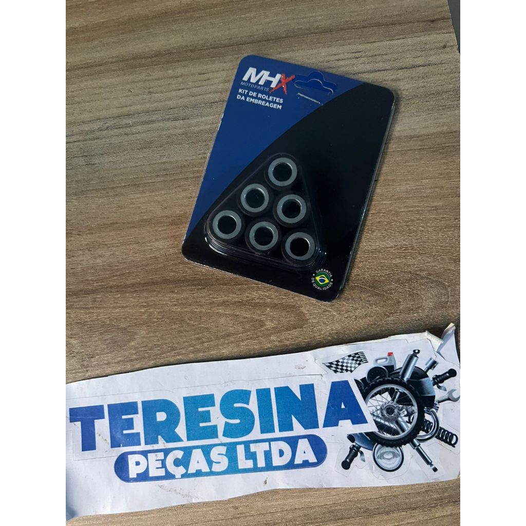 Rolete Kit Bucha Embreagem Honda Lead 110 / Elite 125 Jogo Com 6 Peças