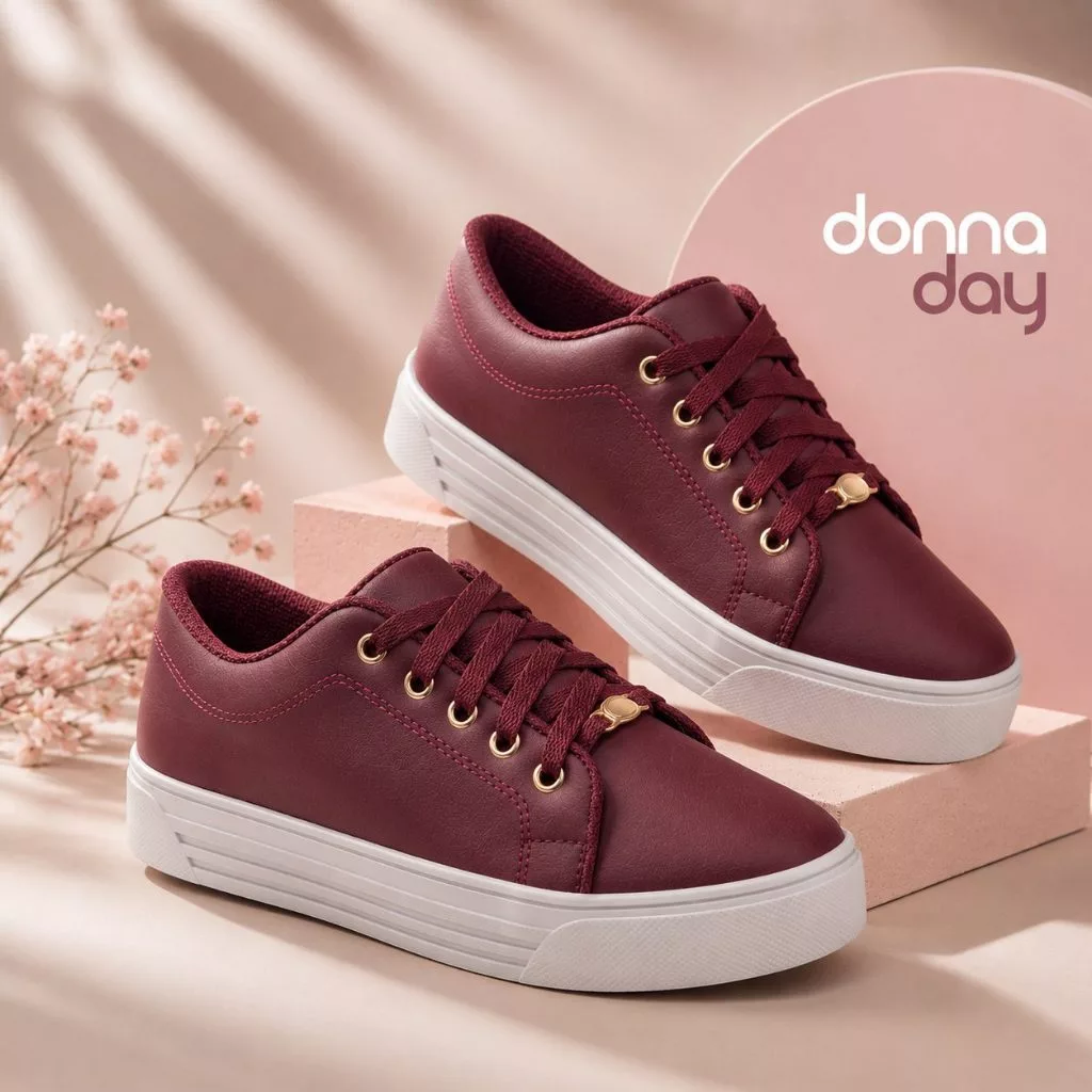 Tenis feminino casual basico confortavel dia a dia sapatenis femininos promoção leve — imagem 1