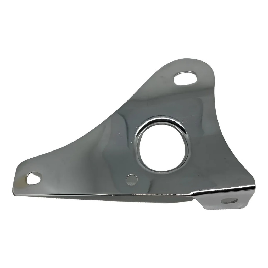 Suporte Escape Cromado Cg 125 Today Titan Ml 125 83 A 99 Reforçado