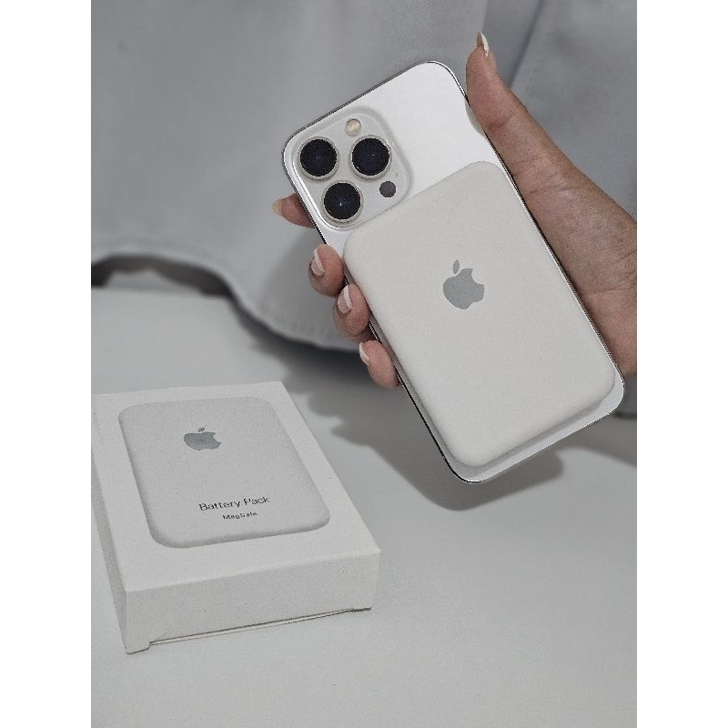 Carregador Portátil Indução 10000mAh Iphone Magsafe original Apple Sem fio Bater