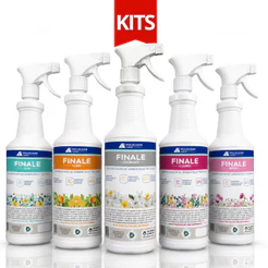 Kit Finale Cheiro de Rico Aromatizante Odorizador Finalizador de Tecido Ambiente Estofado 1L e 500ml
