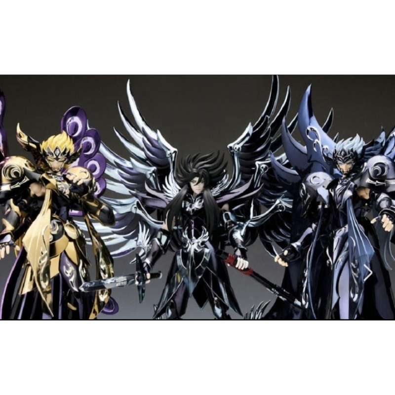 Os Cavaleiros Do Zodíaco Cloth Myth Ex set Hades Thanatos Hypnos bandai original